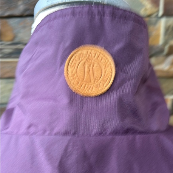 Vintage Purple and Teal Edmonton Petroleum Golf & C.C. Lined Windbreaker Jacket - Picture 8 of 10